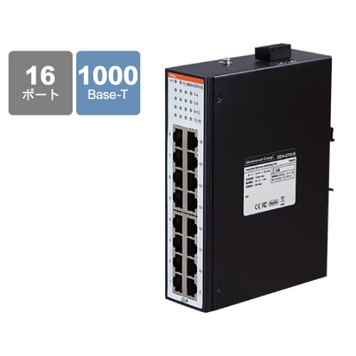 Diatrend Industrial Ethernet Switching Hub Gigabit Type DEH-GTX16
