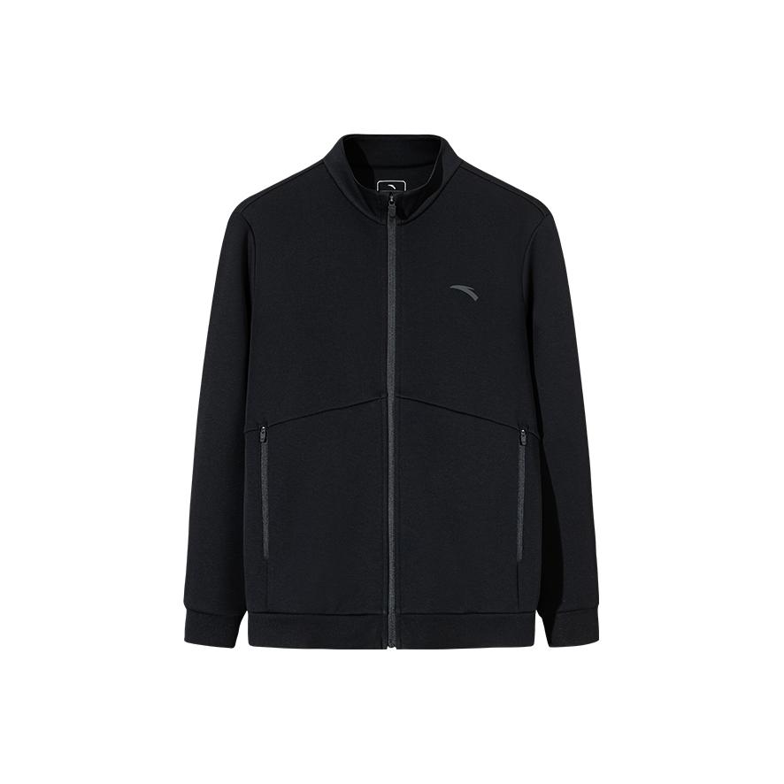 Anta Comfortable Simple Stand Collar Versatile Sports Casual Jacket Men Jacket 152547706-2
