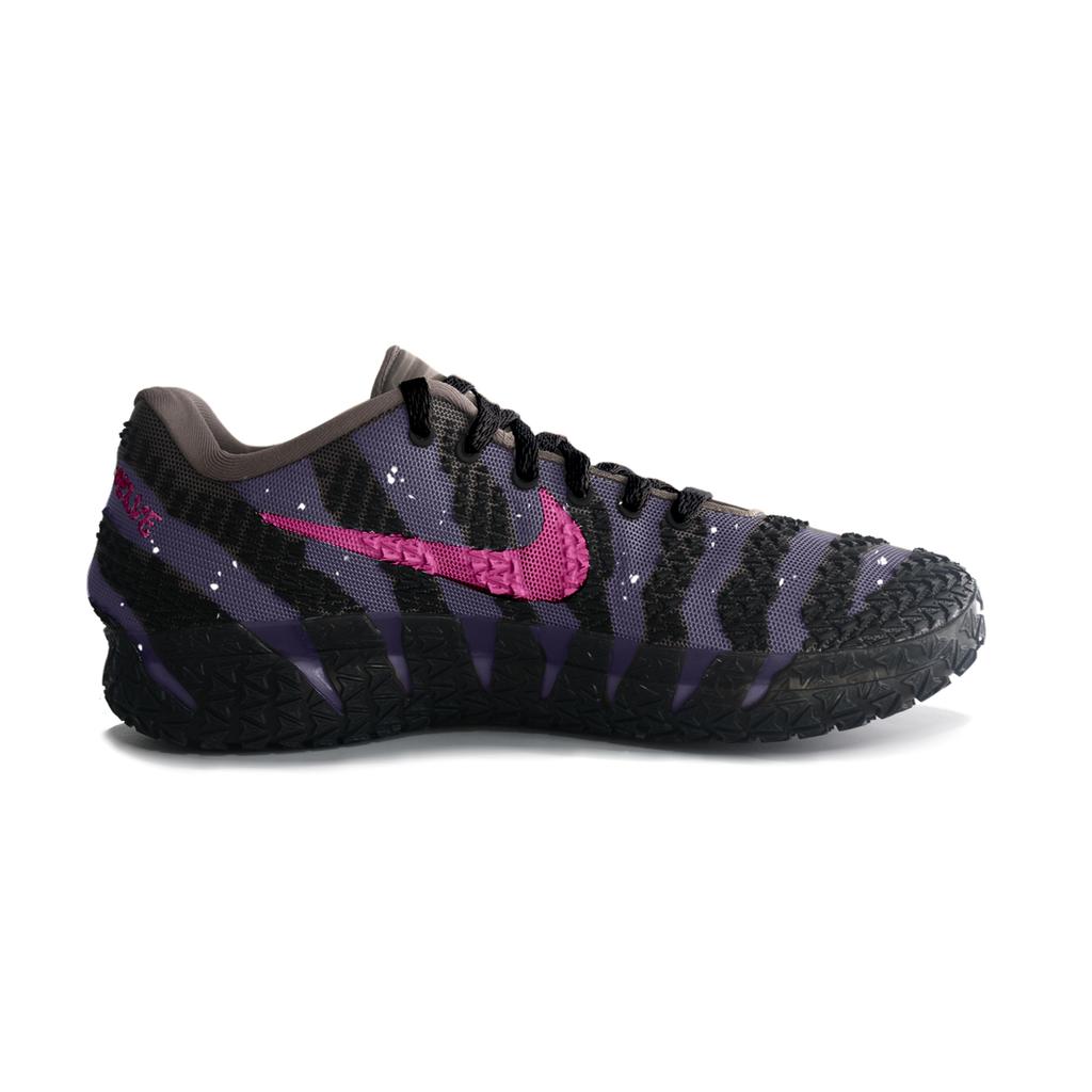 Nike Ja Morant 3 Polar Night Wave Abrasion Resistant Abrasion Resistant Low Top Basketball Shoes Men's Purple HF2794-200(Team296-)