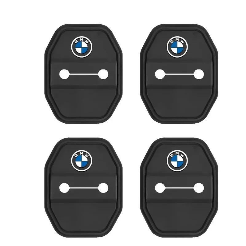 Car Door Mute Damping Cushion Silicone Door Lock Buckle Door Protective Cover For BMW X1 X3 X4 X5 M F15 X6 F16 G30 7 Series G20