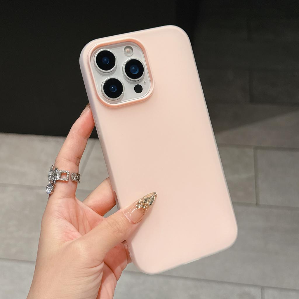 Candy Color Clear Matte Case For For Iphone 17 Air 16 1 14 13 12 11 Pro Max Plus Shockproof Bumper Soft Jelly Cover