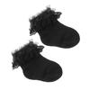 Newborn Baby Cotton Socks Lace Princess Combed Socks for Girls Infant Babe Socks