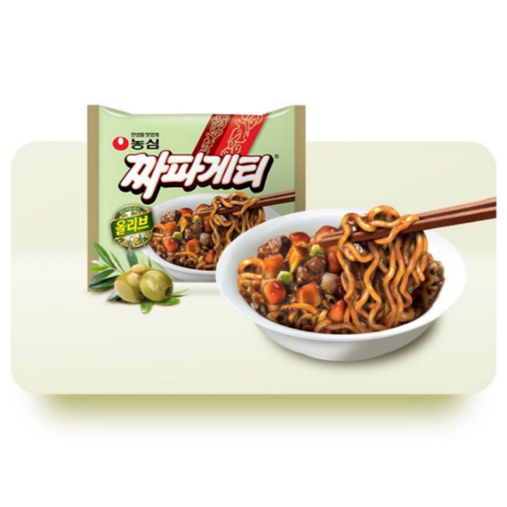 Nongshim Jjapagetti (Ramen) 3 Arten