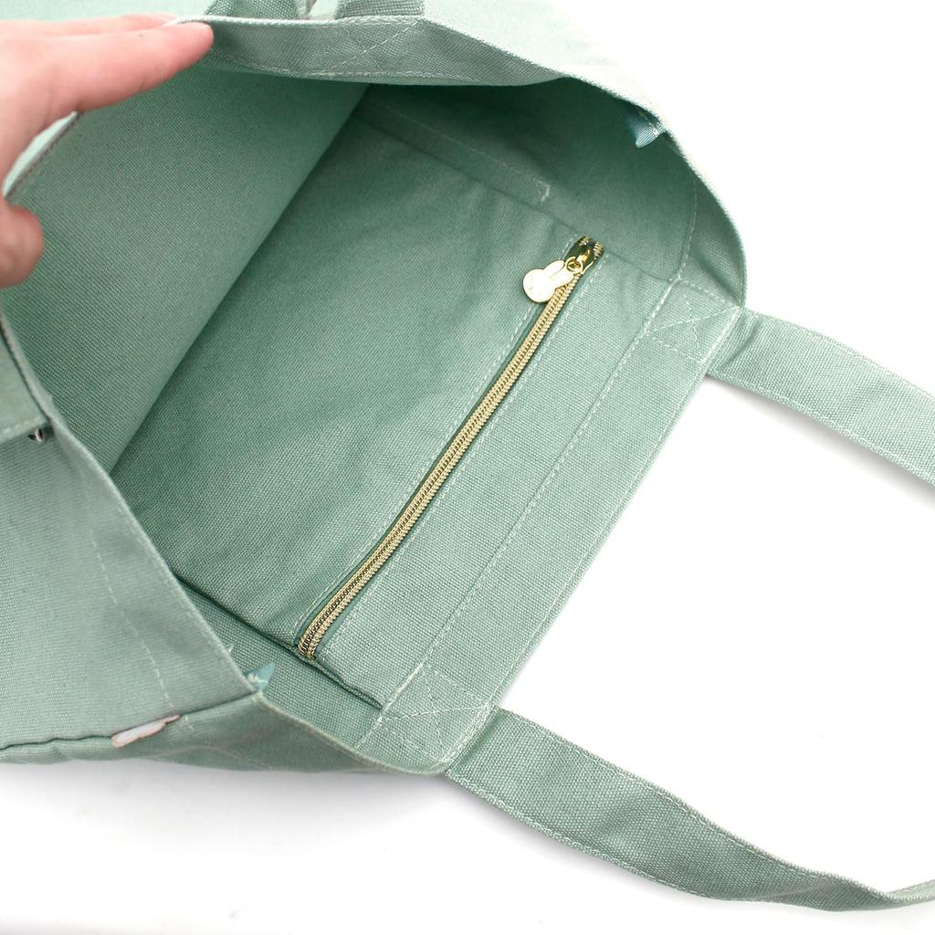 Hapitas Miffy Tote Bag 6075 M Green Face