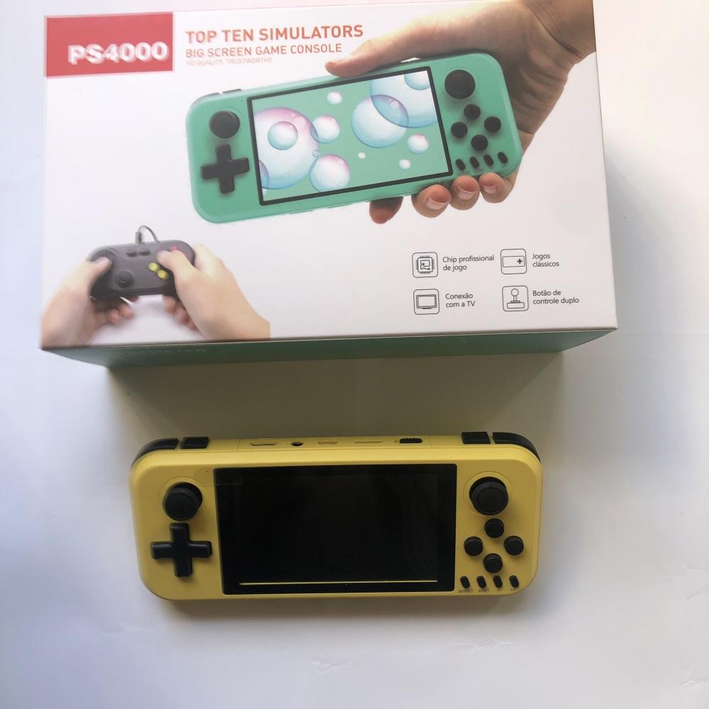 32gb/64gb Portable Handheld Video Game Console 4.0 Inch Ips Screen Mini Family Children Game Consoles Hd Output  With 2 Players