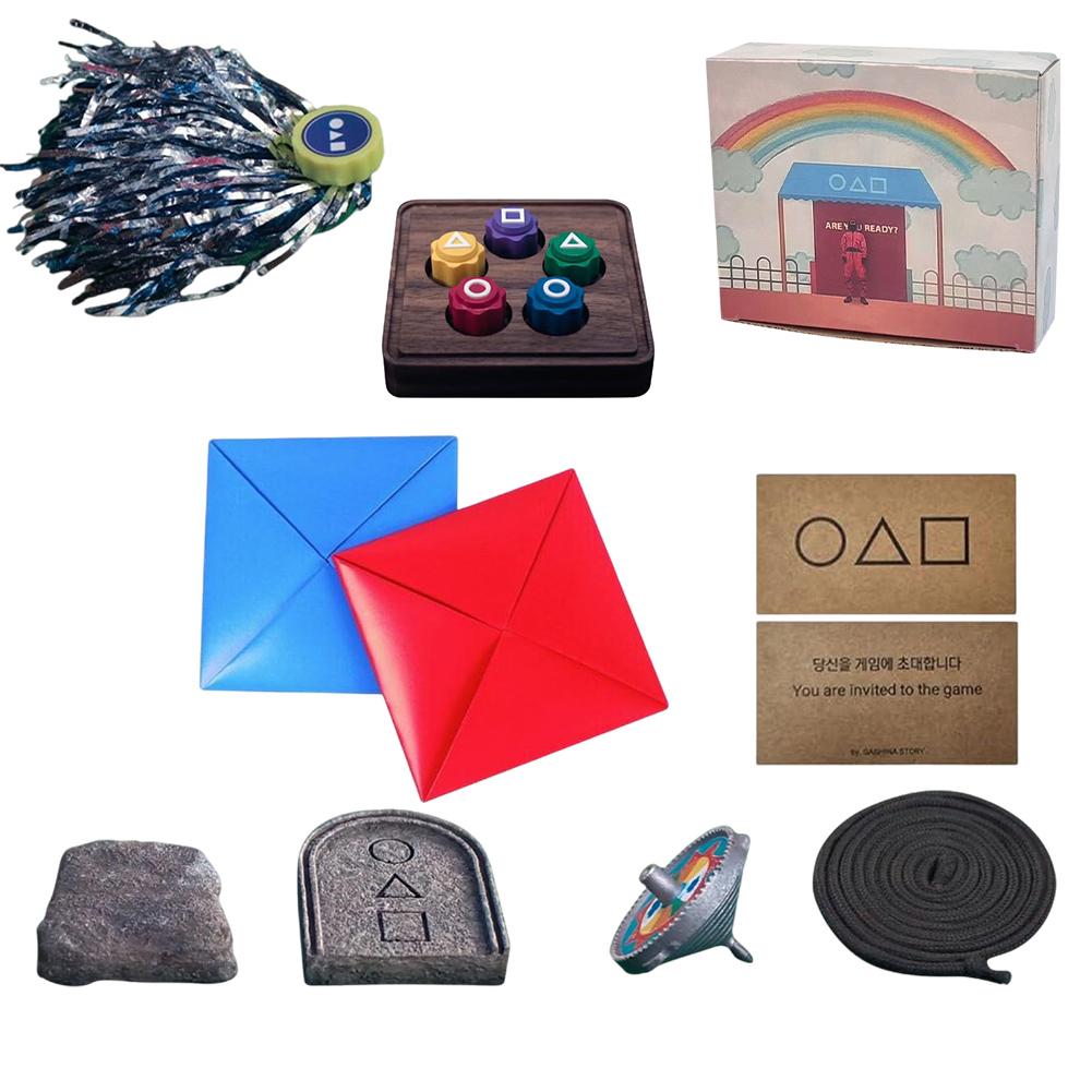 Korean Party Board Game Fun Gonggi Jack Stone Pebbles Set Traditional Play Game Hand Eye Coordination Training Toy Gong gi Set