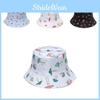 Novedad Sombrero de Pescador con Estampado de Champiñones Sombrero para el Sol Para Estudiantes Sombrero de Pareja de Verano