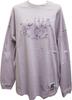Watanabe Moomin Sisters Big Long Sleeve T-Shirt, Smoky Purple
