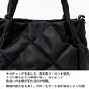 VITAFELICE Quilted 2-Way Mini Tote Bag for Women (inb-10069z) (Charcoal)