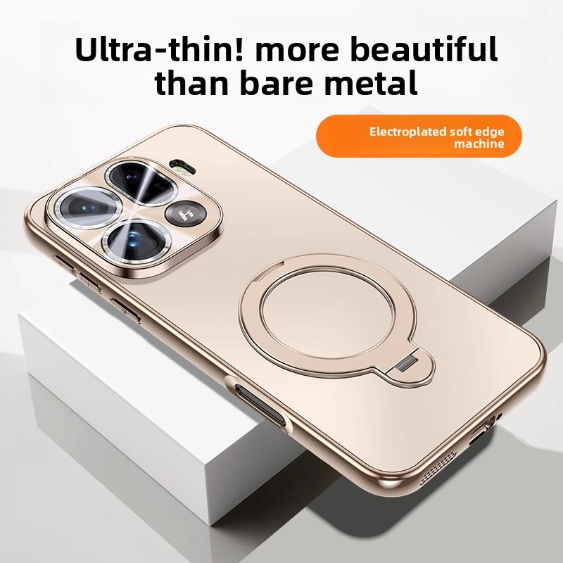 For OPPO Find X9 Pro Case Hard AG Matte Ring Stand Magnetic MagSafe Protective Back Cover For Find X9 X8 Pro X8S+ X8Ultra Shell