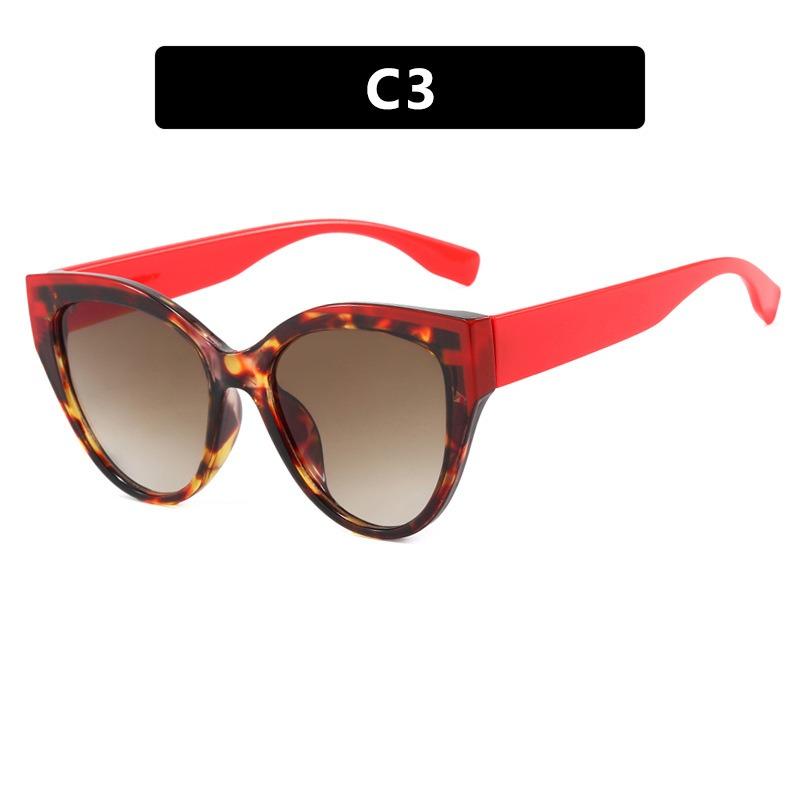 Personality Exquisite Cat Eye Sunglasses Women Men High End Simple Artistic Sense Sun Glasses Climbing Camping Beach Party Shade Glasses