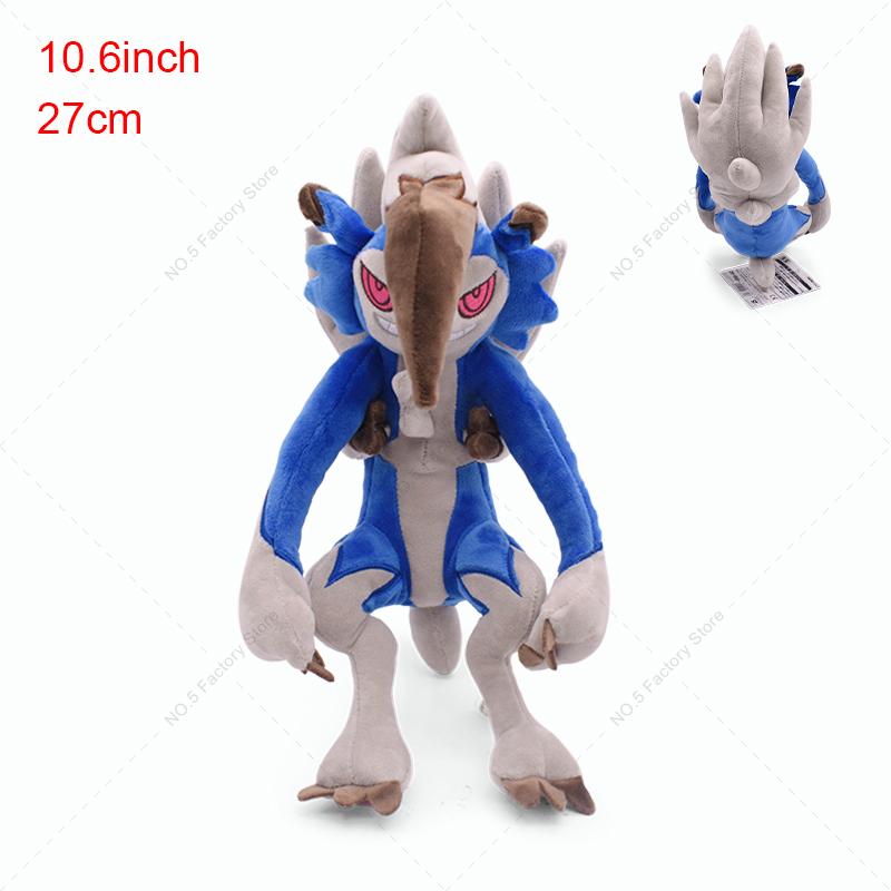 Cute Plush Dolls Charizard Lunala Solgaleo Zeraora Lucario Soft Throw Pillow Toys For Kids Gifts
