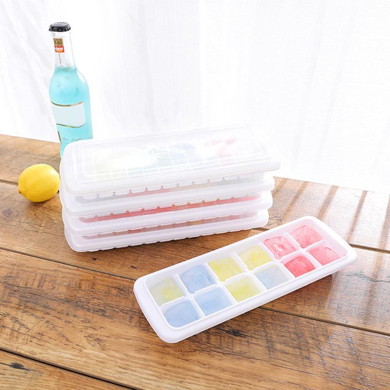 12/48/60 Grids Ice Cube Tray Plastic Ice Cube Maker Sphere Mold For Cocktail