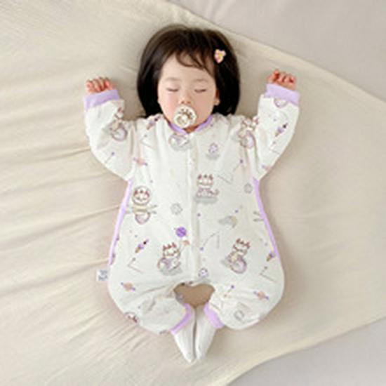 Dětské a batolecí sametové termoprádlo s otevřeným rozkrokem na podzim/zimu