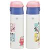 Snoopy Water Direct Stainless Steel 470ml [Insulated Bottle] Ultra-lightweight, Compact, Lockable, One-push Bottle,