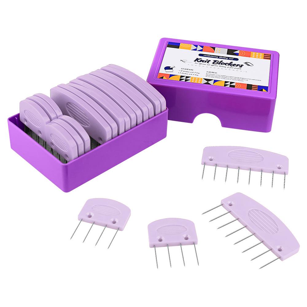 Shawl & Sweater Shaping Tool: Fixed Pin Comb for Knitting