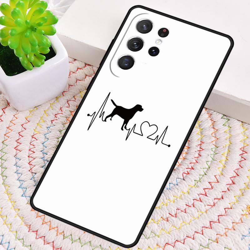 Cute Labrador Puppy Dog Phone Case for Samsung Galaxy note 10 pro S26 Ultra S23 S24 FE S25 S21 S22 PLUS shockproof Cove