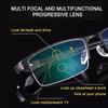 Titanium Transition Pochromic Progressive Reading Glasses Men Hyperopia Presbyopia diopters Outdoor Presbyopia Lens Eyewears