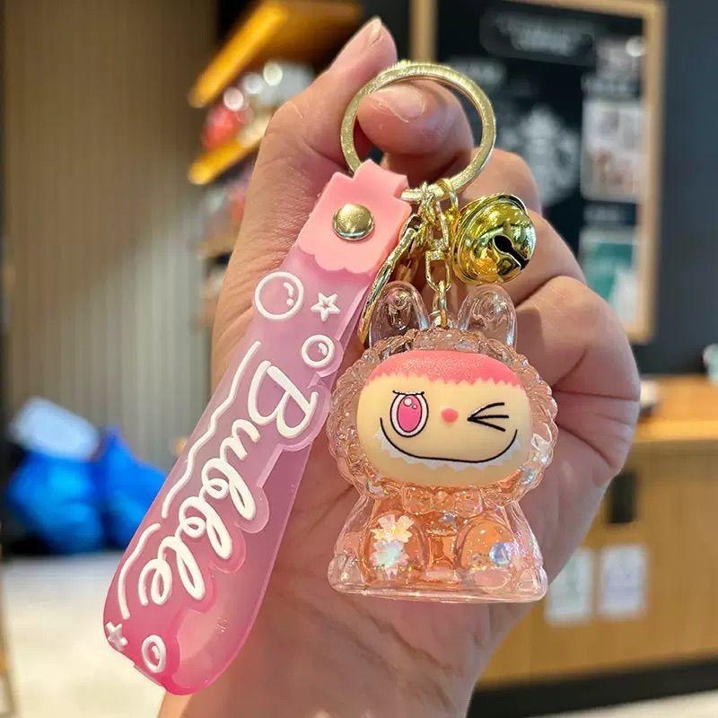 Creative Cute Doll Acrylic Funny Rag Cloth Keychain Bag Pendant Gift Keychain