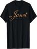 Janet Vintage Retro T-Shirt
