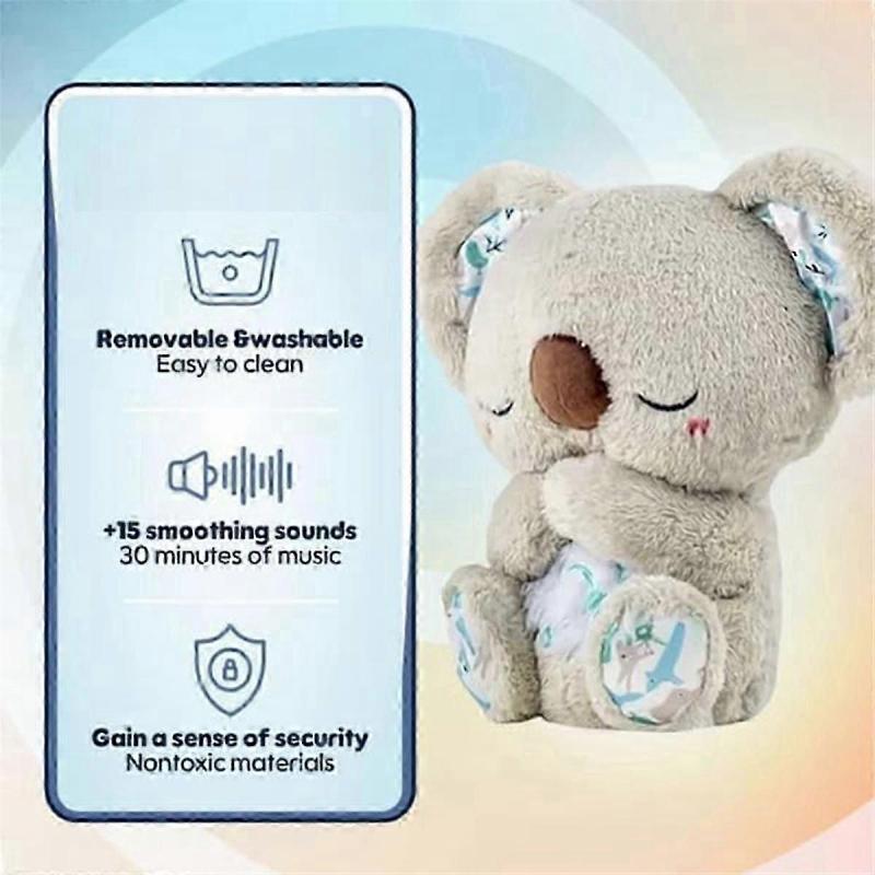 Beruhigender Koalabär, Atmender Koala, Der Erleichterungs-Koalabär, Baby-Geräuschmaschine Schnuller, Mit Sensor