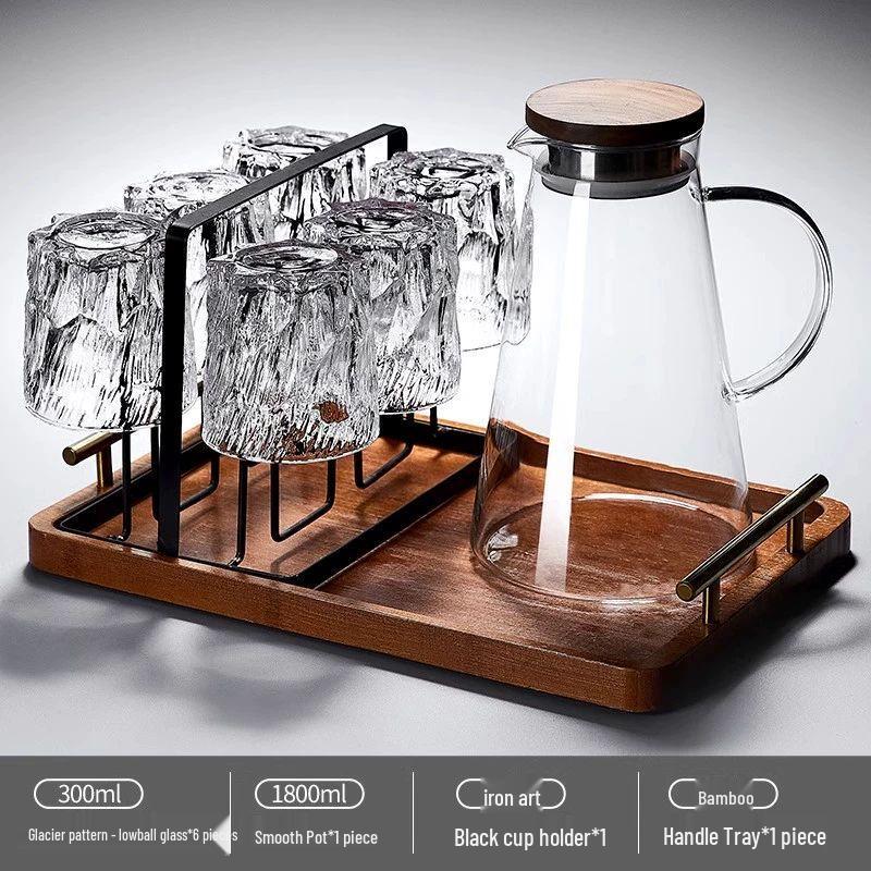 Jiakangming Iceberg Heat-Resistant Drinking Glass
