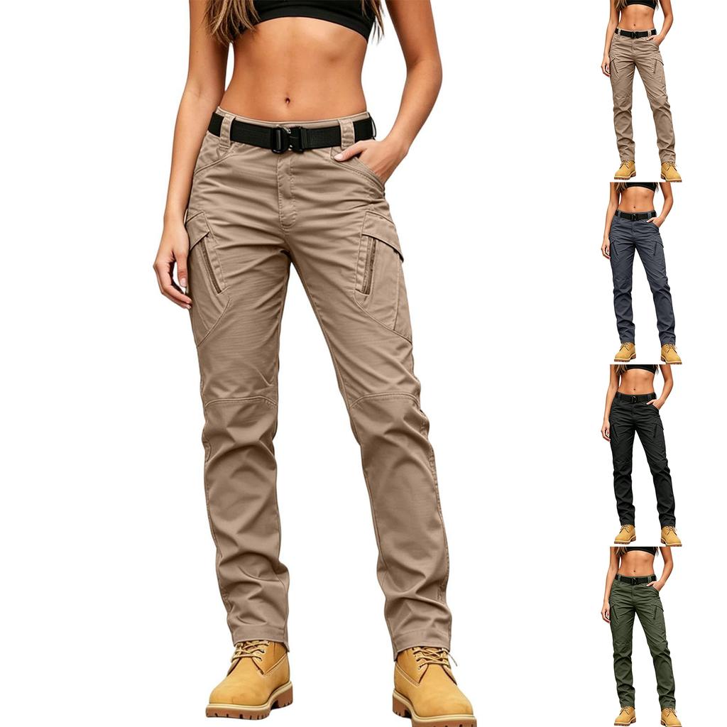 Pantalon décontracté d'été pour femmes européennes et américaines, tendance mode, polyvalent, style militaire, pantalon long