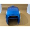 BMW R75/5 Toaster 1969-73 Model Blue Painted Alloy Petrol Gas Tank + Side Plates