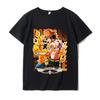ONE PIECE T-shirt Aslo Luffy Sauron Short Sleeve Male Anime Cartoon Ins Loose Japanese Printed T-Shirt Y2K