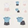 Childrens Summer Pajama Set With Cartoon Prints For Boys And Girls