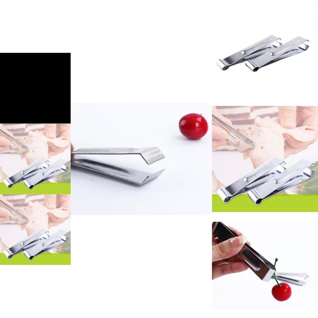Versatile Stainless Steel Hair Plucking Tweezers For Kitchen And Cooking Essentials