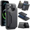 MAGKING K3 Series For iPhone 12 Pro Max Case Compatible with MagSafe Wallet PC+TPU+PU Phone Cover