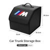 Car Interior Trunk Storage Box Leather Tools Storage Case Bag For BMW E46 E90 E60 F30 F10 E39 E36 F20 E87 E90 E70 E91 E30 G30 E5