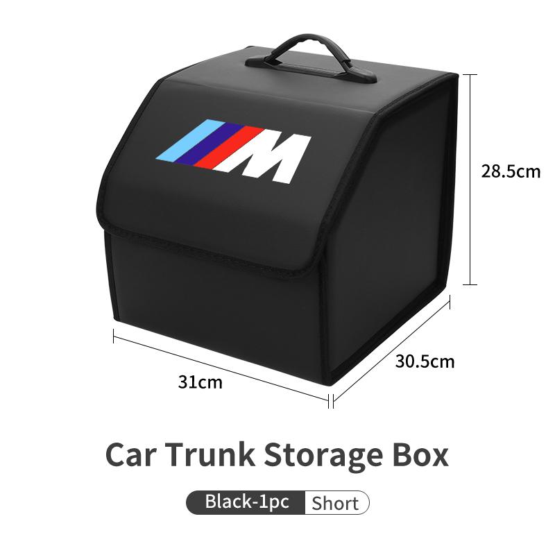 Car Interior Trunk Storage Box Leather Tools Storage Case Bag For BMW E46 E90 E60 F30 F10 E39 E36 F20 E87 E90 E70 E91 E30 G30 E5