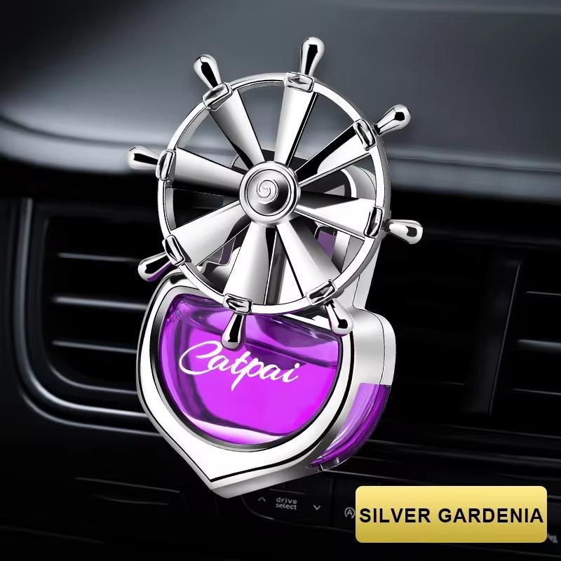 Car Aromatherapy Air Outlet Perfume Rotating Spiral Parts Air Freshener Eliminating Odor Interior Accessories Holiday Gift