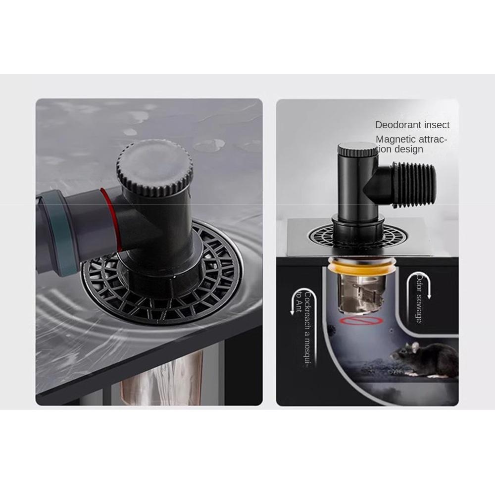 Double Purpose Washing Machine Floor Drain Quick Drainage Sewer Hose Adapter  Laundry Floor