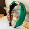 Fried Dough Twists braid with color matching has a stylized headband, which is simple, bohemian, elegant, and beautiful for dail