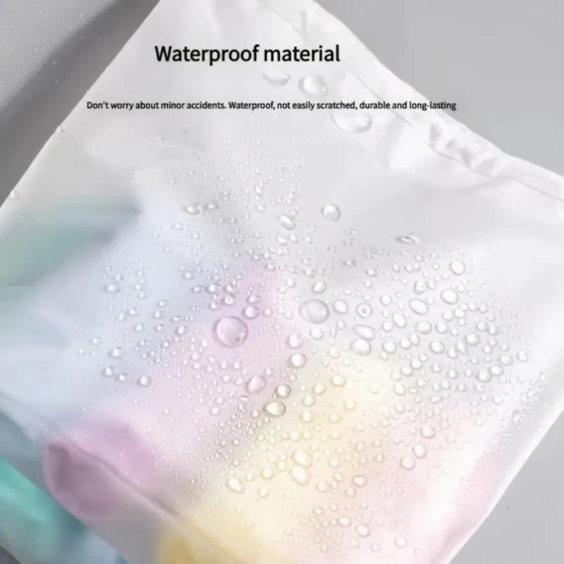10/20Pcs Waterproof Drawstring Storage Bag, Ideal for Matte Travel and Finishing - Suitable for Clothes, Shoes, Cosmetics