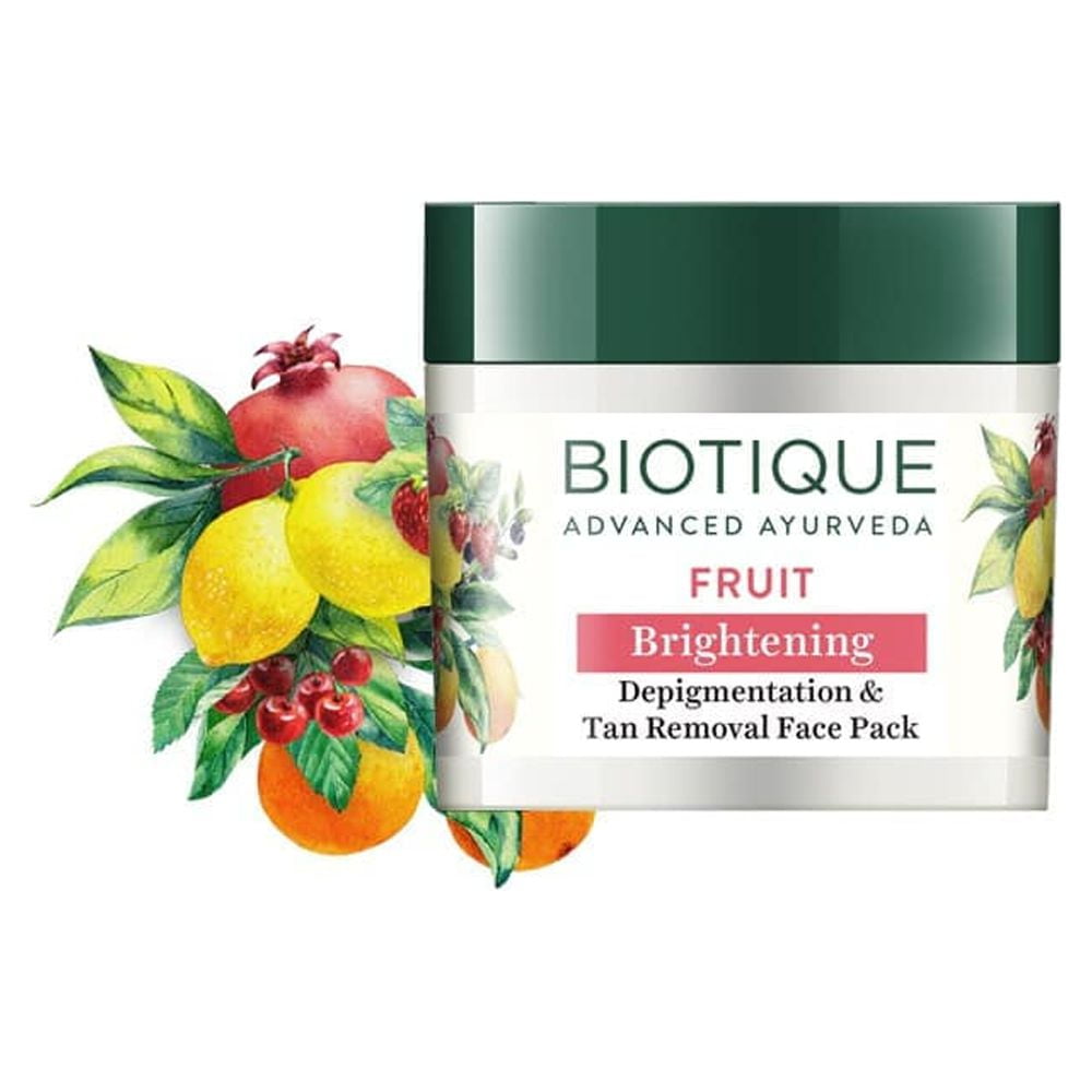 

Biotique Bio Fruit Whitening & Depigmentation Face Pack 75G