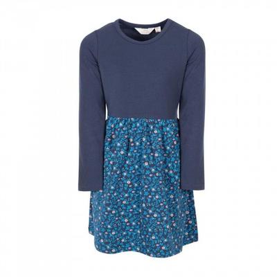 Girls Floral Cotton Blend Dress