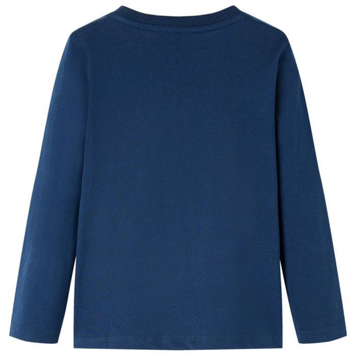 Children's Long-sleeved T-shirt with Dinosaur Print 3 Colors Available 92-104-116-128-140