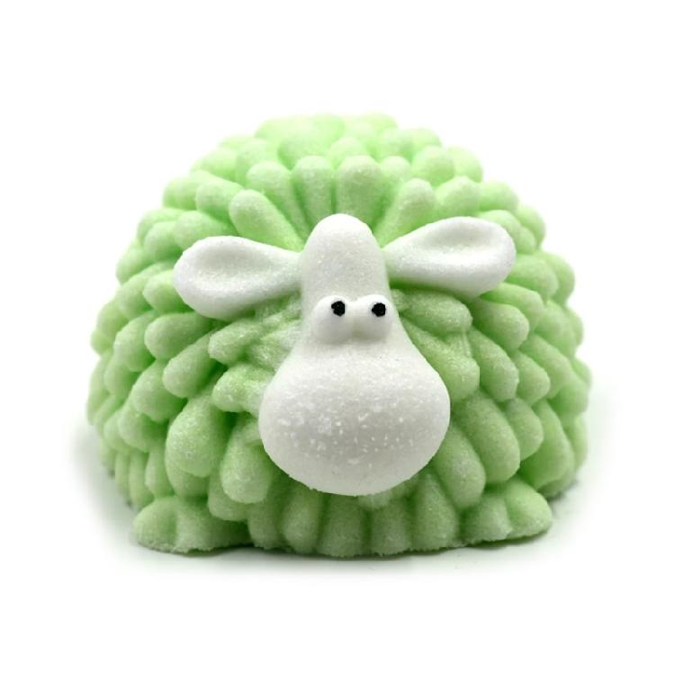 Fondant Chocolate Mold Lovely Sheep Silicone Mold Fondant Cake Decorating Tool Candle Soap Mold Easily to Clean
