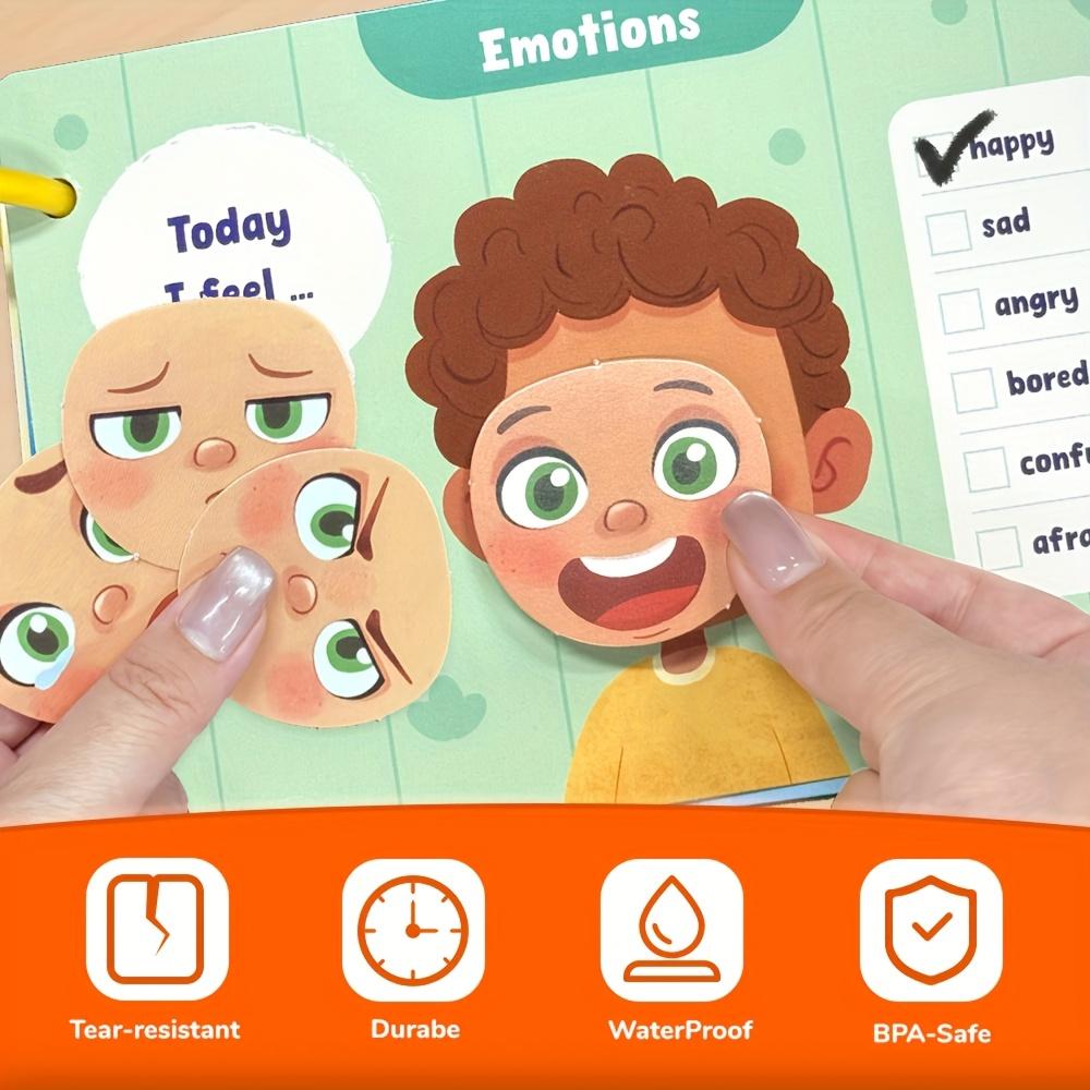 DIY Montessori Busy Book for Toddlers Quiet Book for Kids with 6 Themes Animal Preschool Learning Activities Educational Toys