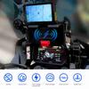 Aumotop Motorcycle Mobile Phone Navigation Bracket Wireless Charging Support with Two USB Ports Replacement for BMW