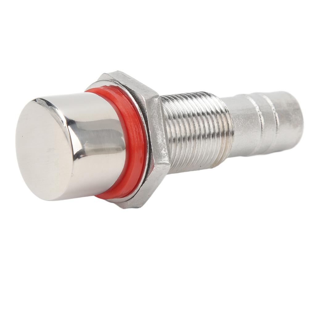 Ventilação de Tanque de Combustível a Gás em Aço Inoxidável à Prova de Ferrugem Resistente ao Calor Robusta Confiável Ventilação de Combustível para Barco para Diâmetro Interno de 5/8 Polegadas