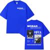 Rapper Morad MDLR Tour Album T Shirt Unisexs Unisex High Quality Cotton Tee Shirt Fashion Hip Hop Short Sleeve Tshirts Streetwear