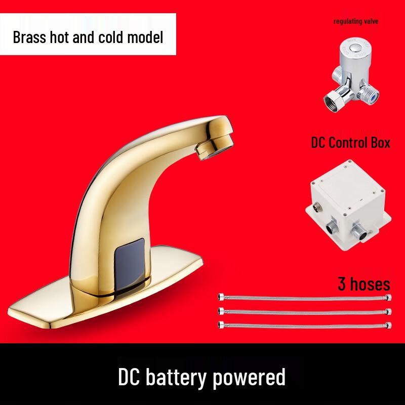 CHZJYITE Gold Smart Sensor Faucet