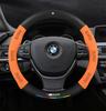 BMW 6 Series Steering Wheel Cover (2007-2024) - Ultra-Thin Carbon Fiber, Genuine Leather & Suede, All-Season Universal Handle Cover