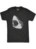 Unisex Great White Shark T Shirt Pearly Teeth Jaws Attacking Cool Graphic Tee