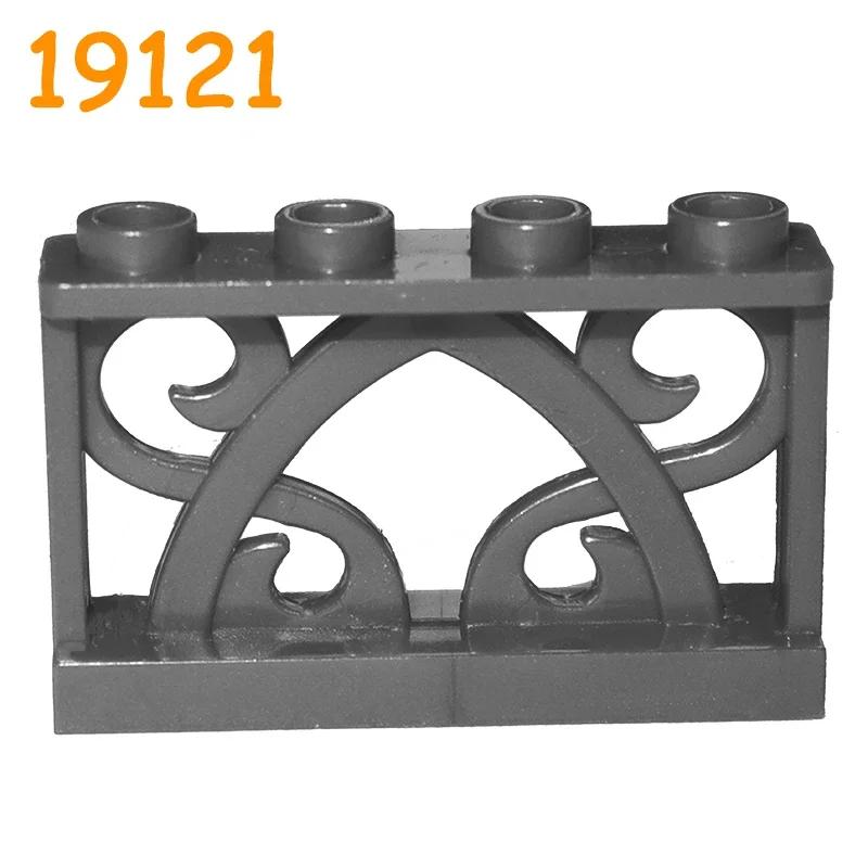 Building Block City Accessories MOC Part Fence Railing Stair Barrier Ladder Guard Bar Castle Garden Farm Military Assemble Brick